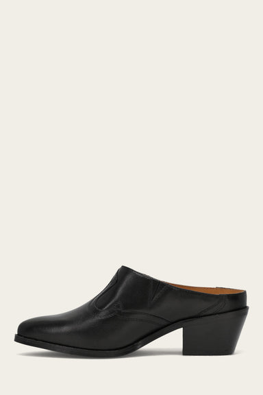 Luna Mule - Black - Inside