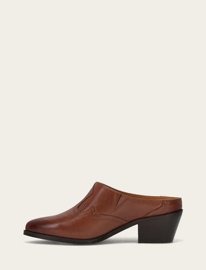 Luna Mule - Brown - Inside