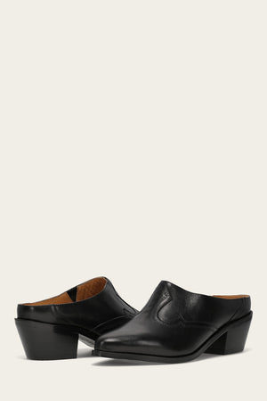 Luna Mule - Black - Pair