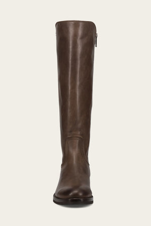 Madison Gore Inside Zip - Dark Grey - Front