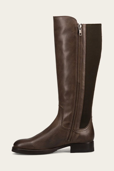 Madison Gore Inside Zip - Dark Grey - Inside