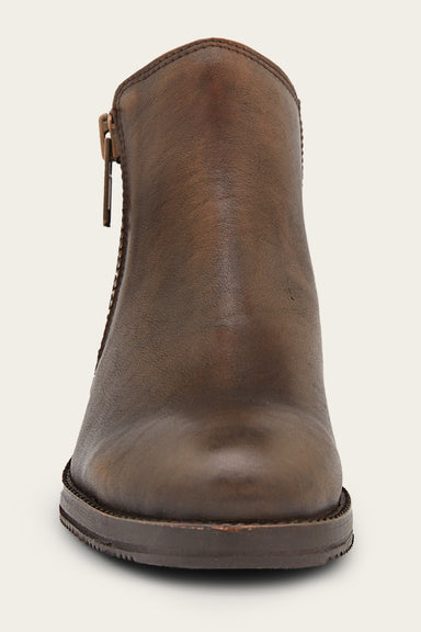 Madison Moto Shootie - Dark Brown - Front