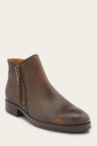 Madison Moto Shootie - Dark Brown - Hero