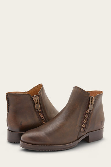 Madison Moto Shootie - Dark Brown - Pair