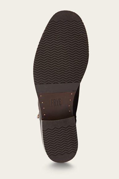 Madison Moto Shootie - Dark Brown - Sole