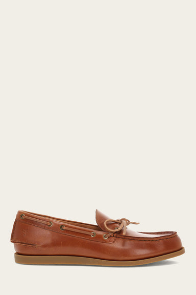 Mason One Eye Tie - Saddle - Outside