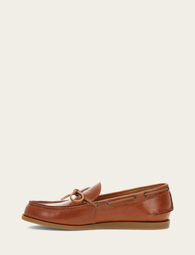 Mason One Eye Tie - Saddle - Inside