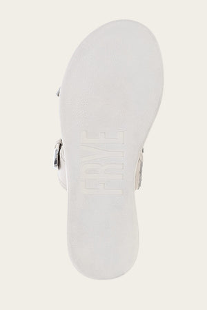 Maya Buckle Sandal - Ivory - Sole
