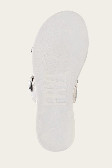 Maya Buckle Sandal - Ivory - Sole