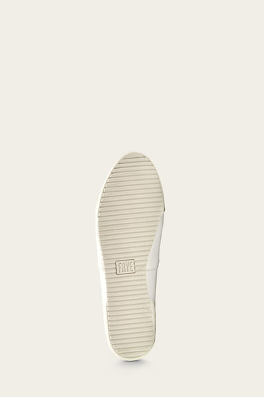 Melanie Slip On - White - Sole