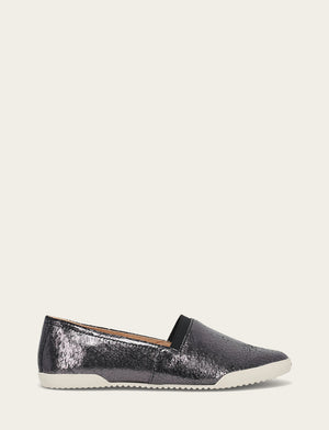 Melanie Slip On - Pewter Mirror - Outside