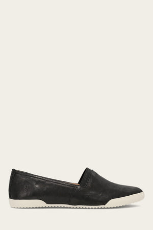 Melanie Slip On - Black - Outside