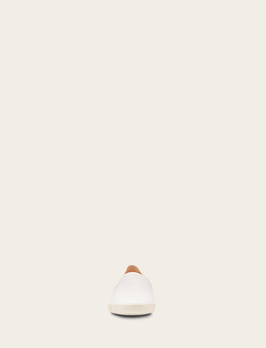 Melanie Slip On - White - Front
