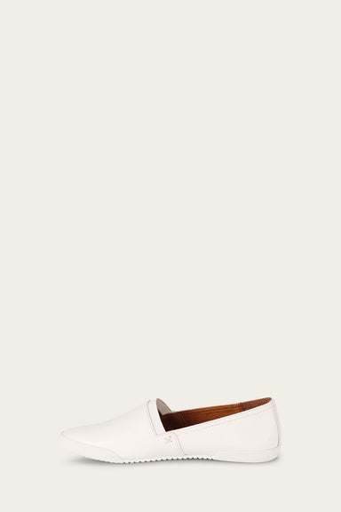 Melanie Slip On - White - Inside