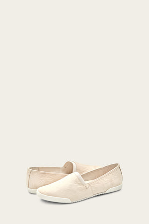 Melanie Slip On - Ivory - Pair