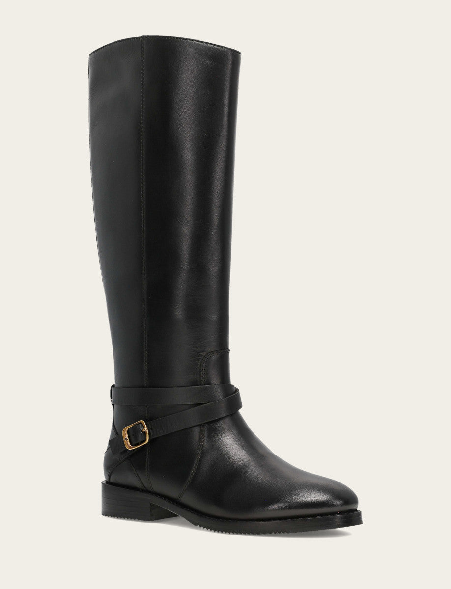 Melissa Belted Riding Wc - Black - Hero