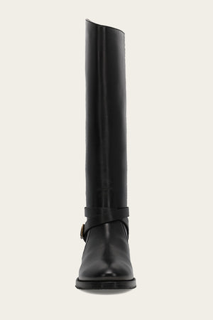 Melissa Belted Riding Wc - Black - Front