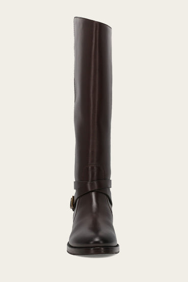 Melissa Belted Riding Wc - Dark Brown - Front
