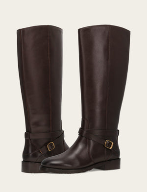 Melissa Belted Riding Wc - Dark Brown - Pair