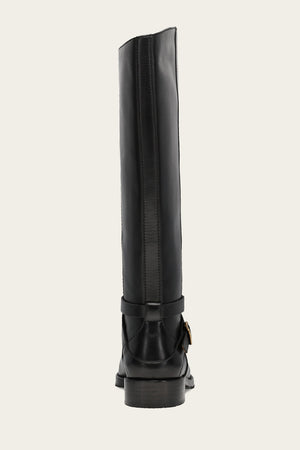 Melissa Belted Riding - Black - Back