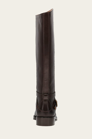 Melissa Belted Riding - Dark Brown - Back