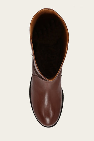Melissa Belted Riding - Walnut - Top Down