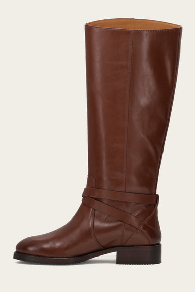 Melissa Belted Riding - Walnut - Inside