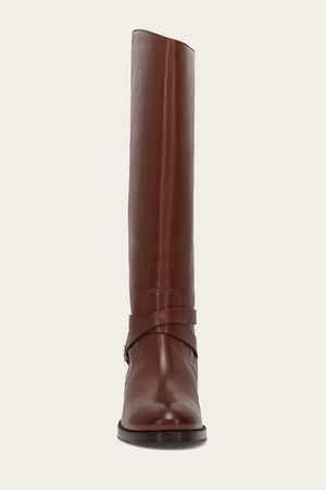 Melissa Belted Riding - Walnut - Front