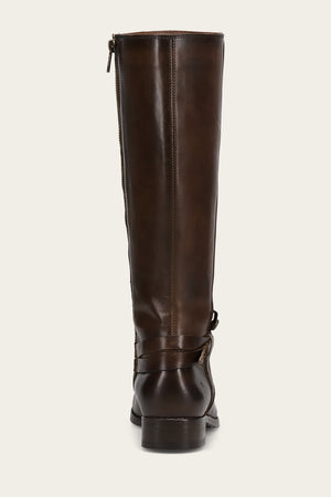Melissa Belted Tall Wc - Chocolate - Back
