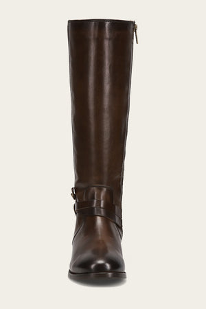 Melissa Belted Tall Wc - Chocolate - Front