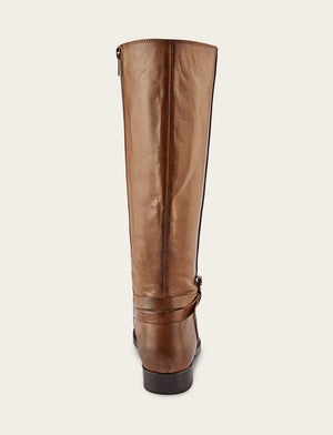 Melissa Belted Tall - Dark Taupe - Back