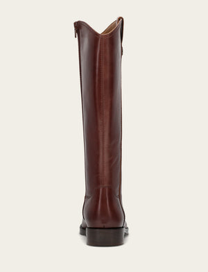 Melissa Button Tall Inside Zip Wc - Saddle - Back