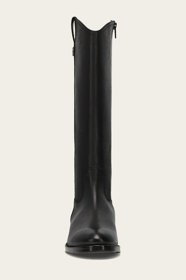 Melissa Button Tall Inside Zip Wc - Black - Front