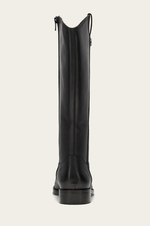 Melissa Button Tall Inside Zip Wc - Black - Back