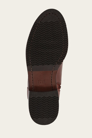 Melissa Button Tall Inside Zip - Saddle - Sole