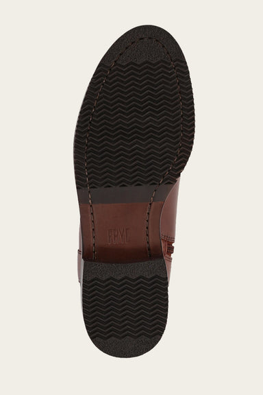 Melissa Button Tall Inside Zip - Saddle - Sole