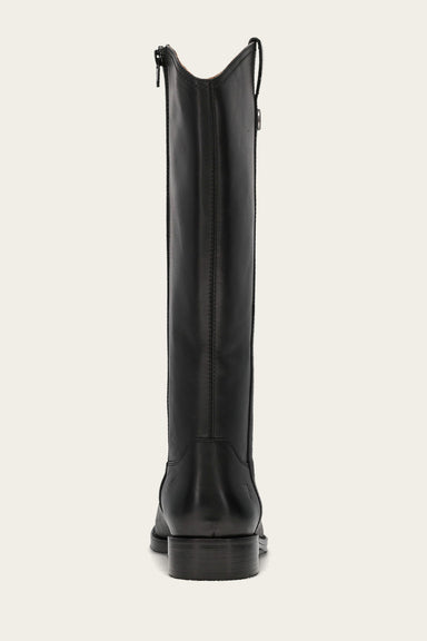 Melissa Button Tall Inside Zip - Black - Back