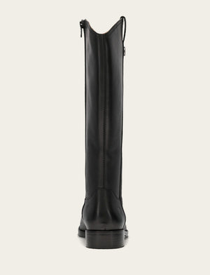 Melissa Button Tall Inside Zip - Black - Back