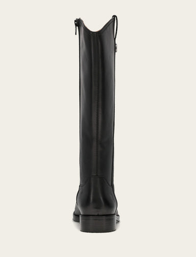 Melissa Button Tall Inside Zip - Black - Back