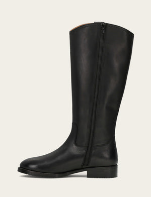 Melissa Button Tall Inside Zip - Black - Inside