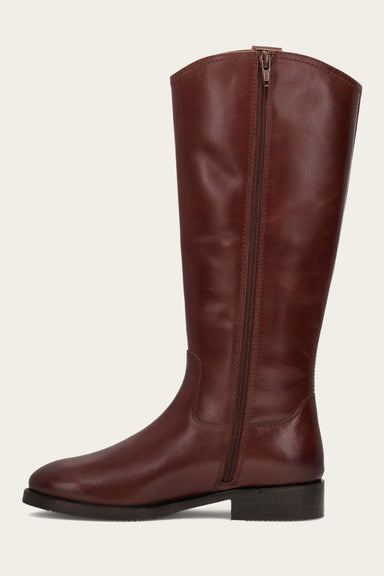 Melissa Button Tall Inside Zip - Saddle - Inside