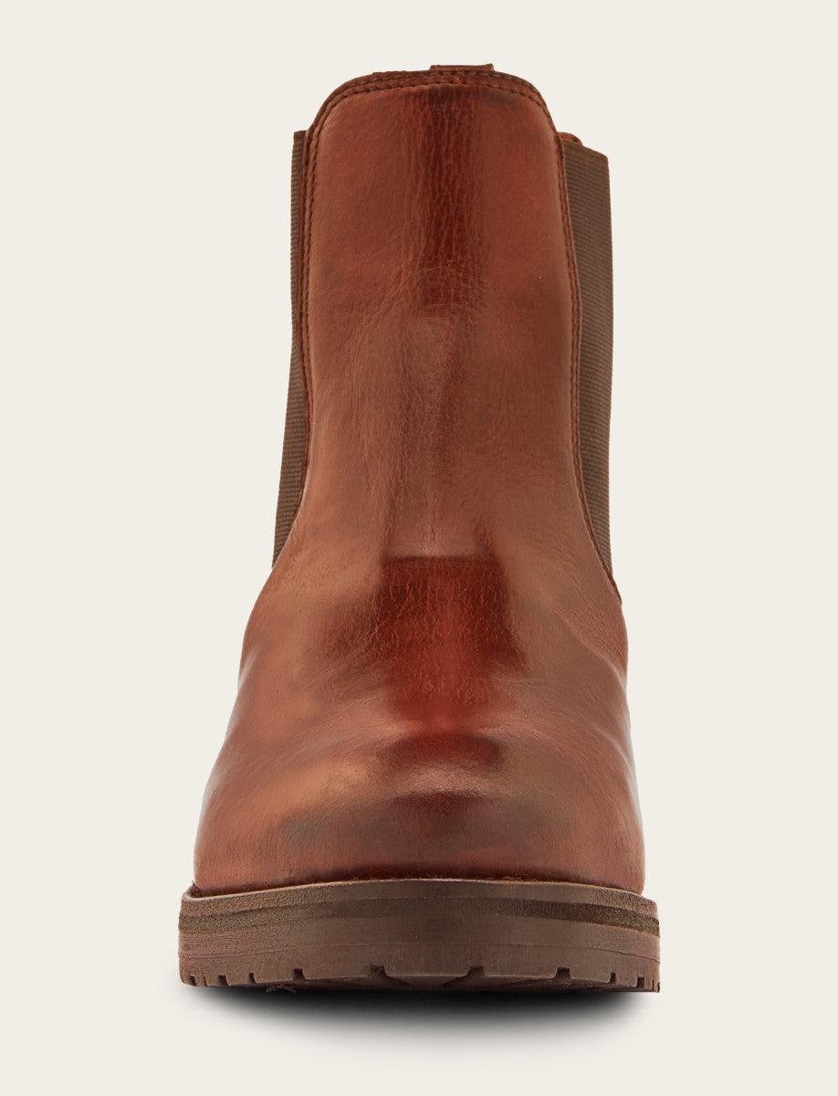 Melissa Double Sole Chelsea - Cognac - Front