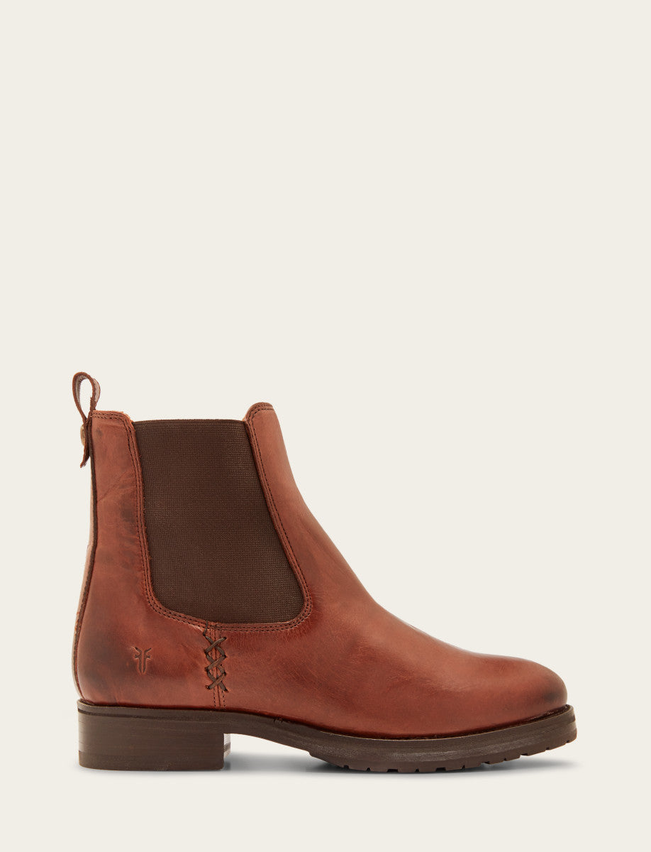 Melissa Double Sole Chelsea - Cognac - Outside
