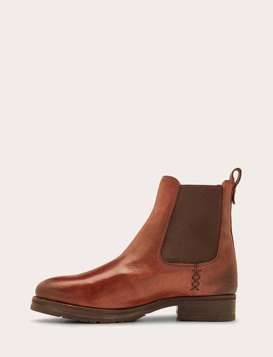 Melissa Double Sole Chelsea - Cognac - Inside