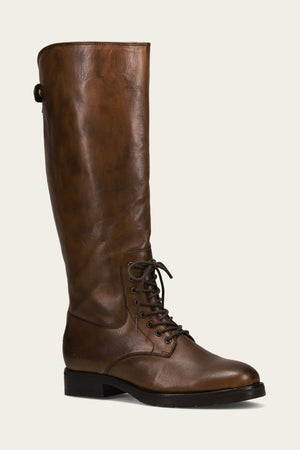 Melissa Lug Back Zip - Amber - Hero