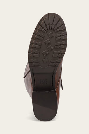 Melissa Lug Back Zip - Amber - Sole