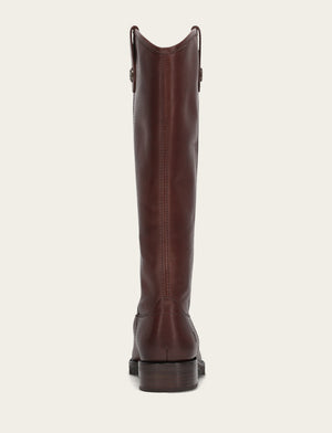 Melissa Lug Button Tall - Brown - Back