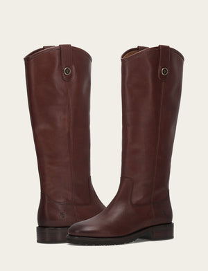 Melissa Lug Button Tall - Brown - Pair