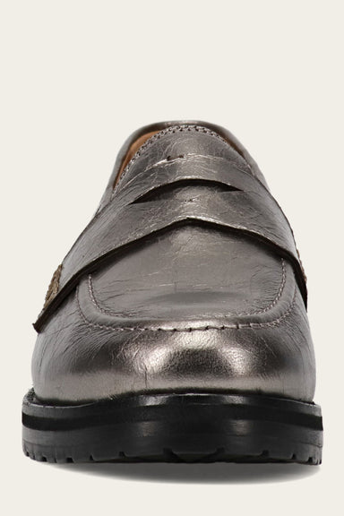 Melissa Lug Loafer - Dark Pewter - Front