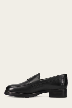 Melissa Lug Loafer - Black - Inside
